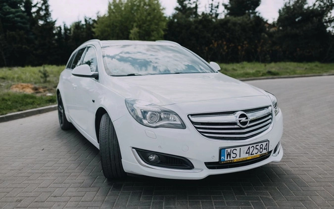 Opel Insignia cena 43900 przebieg: 185000, rok produkcji 2013 z Siedlce małe 436